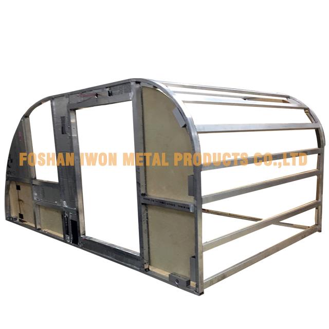 एल्यूमिनियम फ्रेम वेल्डिंग निर्माण Aluminium Frame Welding Fabrication